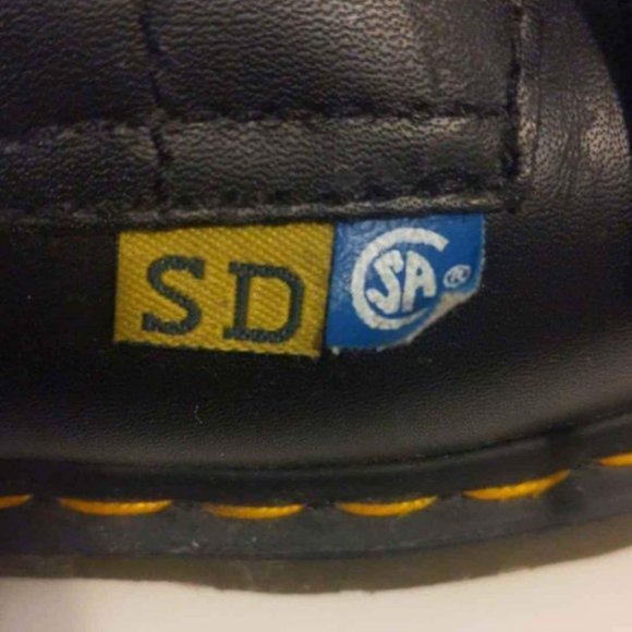 Dr Martens Airwair Steel Toe Safety Shoes - Picture 6 of 6